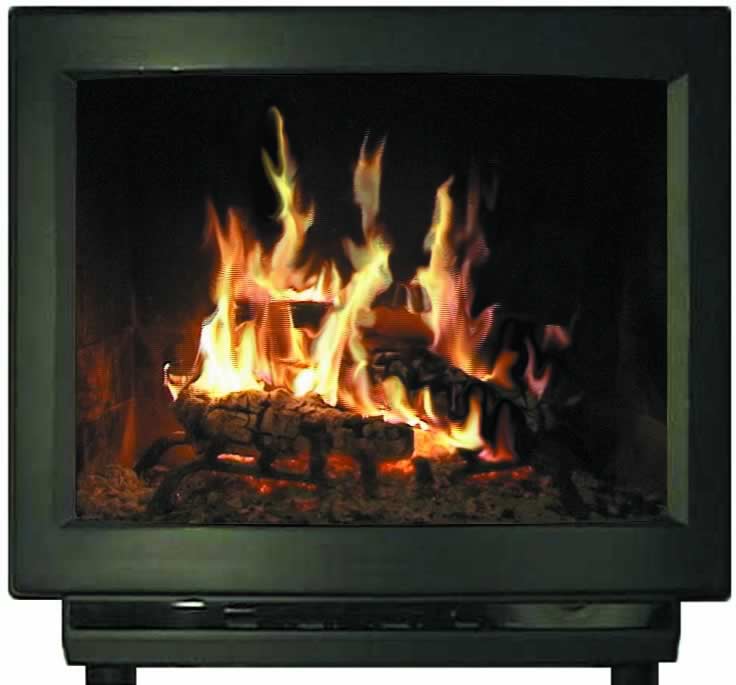 MYFIREPLACEDVD is a virtual fireplace running real time on a dvd on your TV. Gives you the site and sound of a real fireplace right in your room.